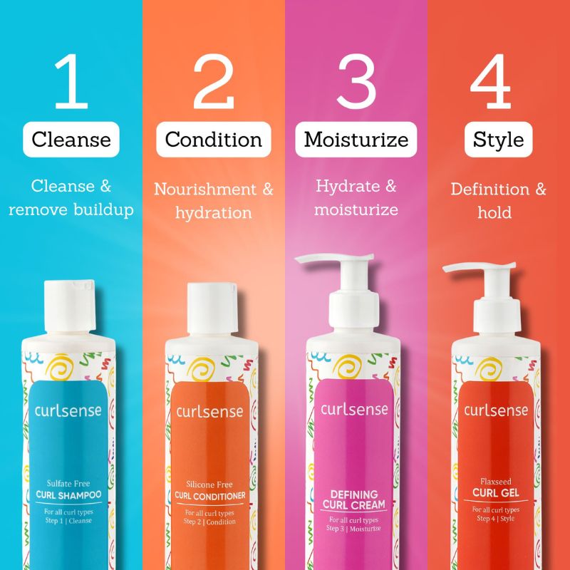 Wash & Style Bundle - For Finer Waves & Curls
