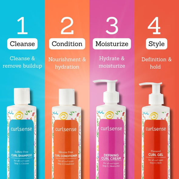 Wash & Style Bundle - For Finer Waves & Curls