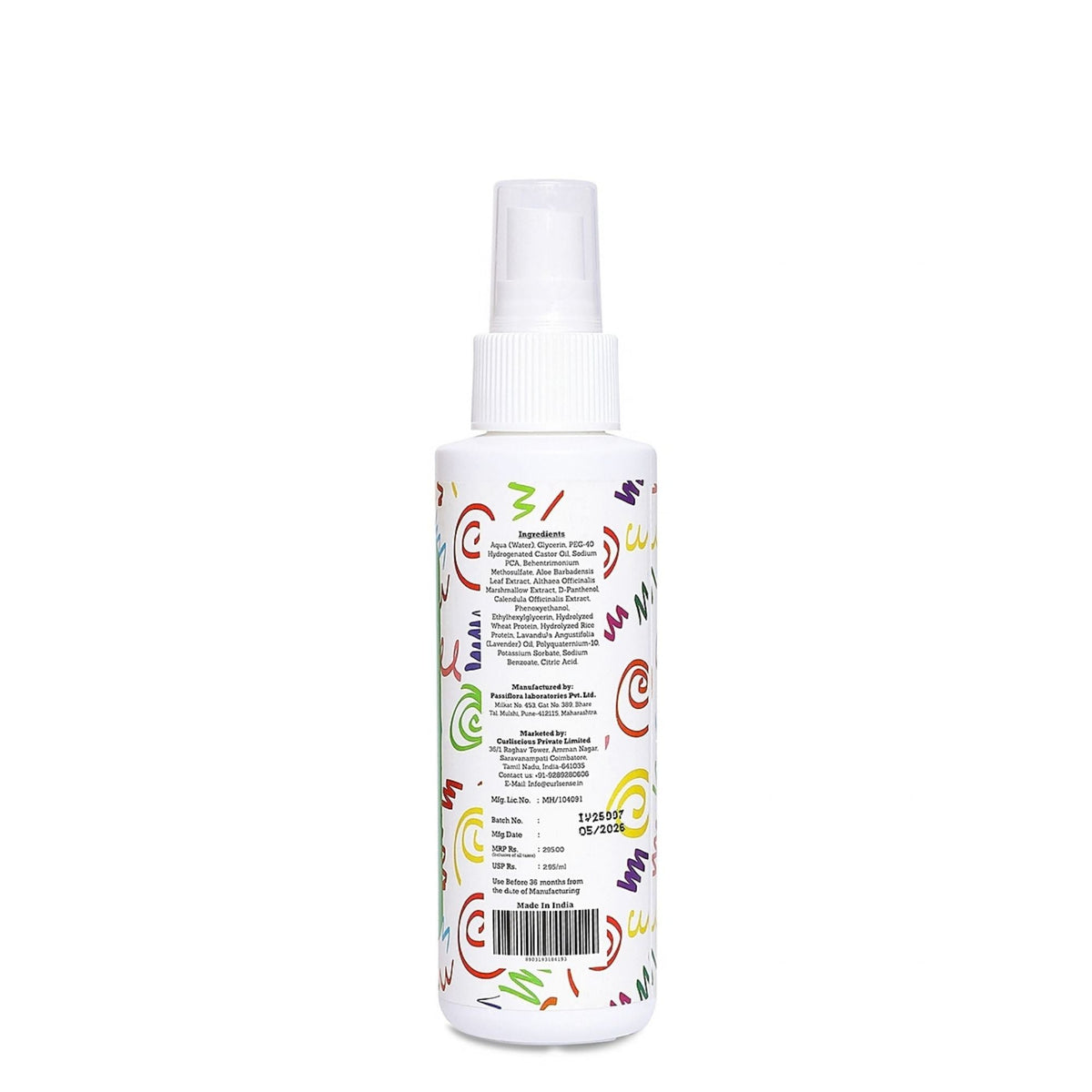 Curlsense Refresh & Detangling Spray – 100ml